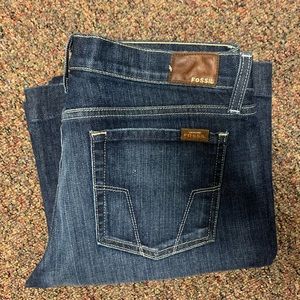 Fossil Relaxed Flare Jeans, size 31